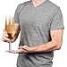 Oversized XL Champagne Flute Glass - 25 oz- Holds a Full Bottle of Champagne, Wine or Jumbo Cocktails - Fun Giant Glassware for Parties, Bachelorettes & 21st Birthdays- Graduation & Mother's Day Gift