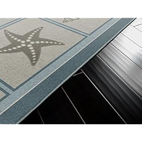 Brumlow Mills Beach and Ocean Area Rug for Living or Bedroom Carpet, Dining or Kitchen Rug, Deck, Patio or Home Decor, 2… 518LQhv5rsL