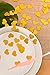 300pcs Gold Glitter Paper Confetti Hearts for Valentine's Decor, Wedding, Party, Decor, DIY Table Confetti Decor (Gold Glitter)