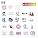 46 Pcs/Pack Creative Cute Vaporwave Mini Paper Sticker Decoration DIY Ablum Diary Scrapbooking Label Sticker Kawaii Stationery