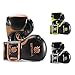 Sanabul Essential Gel Boxing Gloves for Men & Women, Kickboxing MMA, Muay Thai Gloves and Heavy Bag Training Punching & Sparring, Black/Copper 10 oz