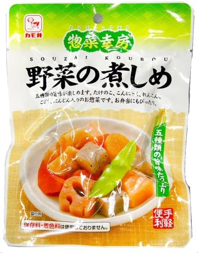 Boiled tighten 75gX20 bags of Kamoi delicatessen Koubou vegetables