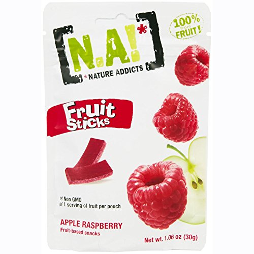 Nature Addicts Fruit Sticks Apple Raspberry 1.06 oz - 10 Pack