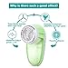 GOODBONG Fabric Shaver Defuzzer,SDS Certification Electric Lint Remover,Rechargeable Sweater Shaver with Replaceable Stainless Steel 3-Blades,Dual Protection,Removable Bin,Easy Remove Fuzz,Lint,Pill