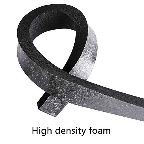 Yotache Foam Weather Stripping 2 Rolls 1 Inch Wide X 3/4 Inch Thick