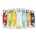 LoCo Motive H2O Lemon/Fruit Infuser Water Bottle - New Version - Leak Proof - BPA Free (Black)
