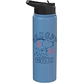 Snoopy Phys Ed Stainless Steel Insulated Water Bottle