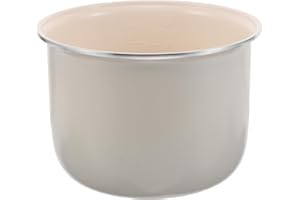 Homoyoyo Rice Cooker: 1.2 L Replacement Inner Pot - Round Rice Cooker Pot Inner - Ceramic Cooking Bowl Food Maker Pan for Hom