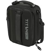 Titan PRO Expandable Lunch Box by Arctic Zone with Ice Walls&reg; &amp; Leak-Proof Bento, Keeps Food Cold Up to 6 Hours (Black)