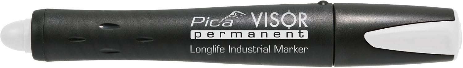 Pica Visor Permanent Refillable Longlife Industrial Marker White 990/52 - Image 3