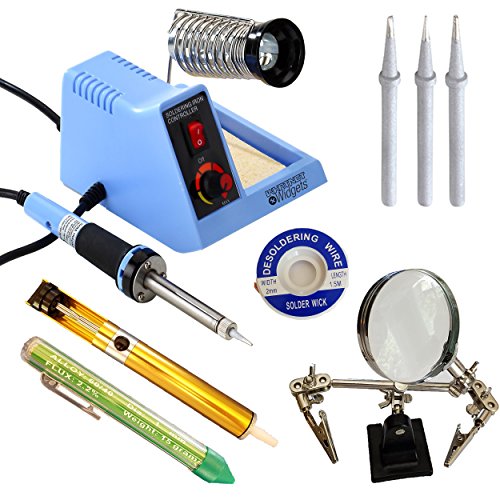 Buy Whatnot Widgets 10 Piece Electronic Soldering Iron Station Kit with