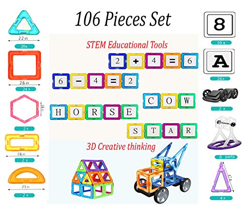 3 DreambuilderToy+Magnetic+Preschool+Educational+Construction