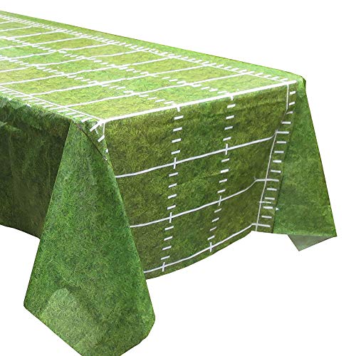 Football Field Tablecovers (2), Boys’ Birthdays, Football Party Supplies, Game Day Decorations