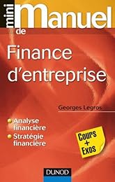 Mini manuel de finance d'entreprise