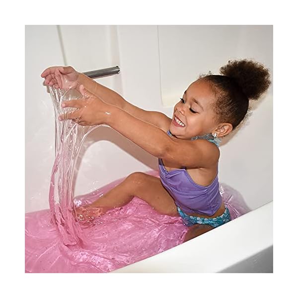 Glitter-Slime-Baff-Pink-from-Zimpli-Kids-1-Bath-Pack-Turn-Water-Into-Gooey-Glittery-Slime-Childrens-Sensory-and-Bath-Toy-Certified-Biodegradable-Gift Glitter Slime Baff Pink from Zimpli Kids, 1 Bath or 4 Play Uses, Magically turns water into gooey, glittery slime…