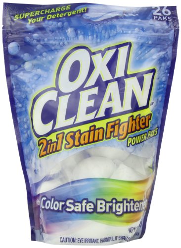 UPC 757037519080, OxiClean 2-in-1 Stain Fighter Power Paks, 26 Count