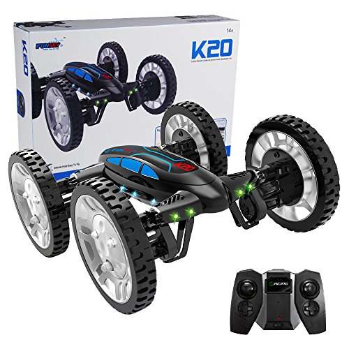Taotuo 2 in 1 Air-Road RC Car Flying Quadcopter Toy with 4 Channel 2.4G 6-Axis Gyro Headless Mode