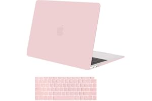 MOSISO Compatible with MacBook Air 13 inch Case 2022 2021-2018 Release A2337 M1 A2179 A1932 Touch ID, Plastic Hard Shell Case