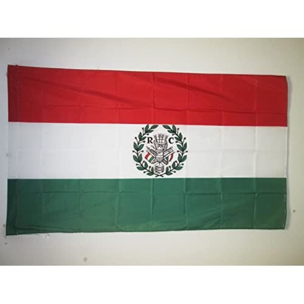 AZ FLAG - Cispadane Republic 1796-1797 Flag - 3x5 Ft - Repubblica Cispadana Banner with Sleeve - 100% Polyester - Fade Resistant - Vivid Colors - 3' x 5' Feet - 150x90 Cm