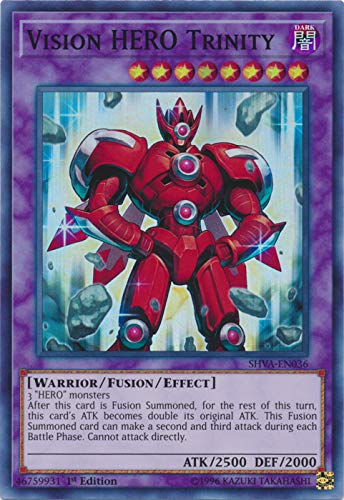 Yu-Gi-Oh! - Vision Hero Trinity - SHVA-EN036 - Super Rare - 1st Edition - Shadows in Valhalla
