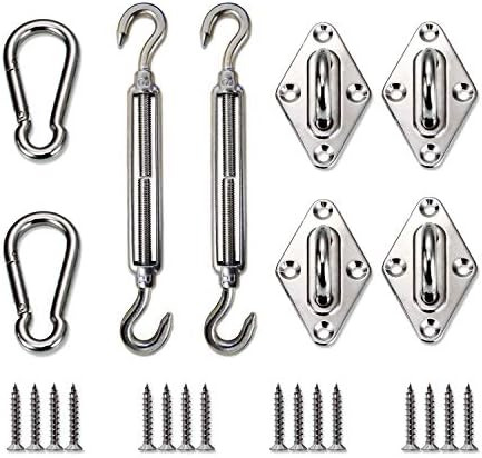 Windscreen4less Sun Shade Sail Hardware Kit