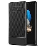 Galaxy Note 8 Case,Willnorn Premium Bumper Style Ultra Slim Carbon Fiber Textured Scratch Resistant Shock Absorption Protective Case Cover for Samsung Galaxy Note8