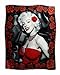 Midsouth Products Marilyn Monroe Throw Blanket - Red Roses