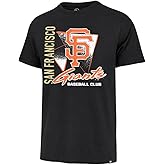 47 MLB Men's Official Side Arm Primary Logo Premier Franklin T-Shirt