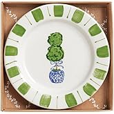 Mud Pie Ceramic Single Topiary Tidbit Plate