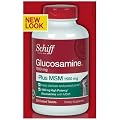 Schiff Glucosamine plus MSM Tablets, 400 Count (Pack of 6 (200 ct ea))