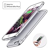 iPhone6plus/6S plus Battery Case ,Joyroom Ultra Slim Extended Battery Case for iPhone 5.5inch, with 3500mAh Portable Charger Case External Battery Rechargeable Backup Case (Silver)