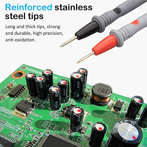 Multimeter Test Leads with Banana Plug Digital Multi Meter Clamp Tester Probe Test Probes Leads for Multimeter Electronic Test Leads Multimeter Accessories