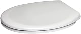 MASS DYNAMIC Oval White Toilet Seat Soft Close Quick Release 450x370mm view 3
