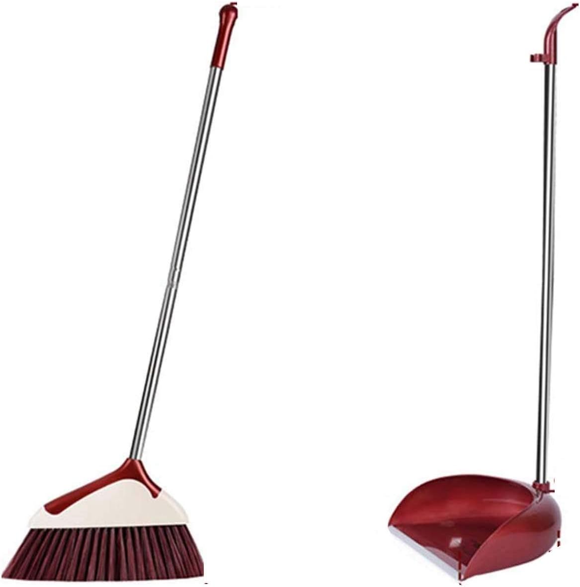 Long Handle Stainless Steel Broom Sets Cleaning The Kitchen DustProof
