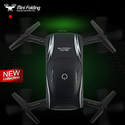 X185-RC-Drone-Foutou-24G-4CH-HD-Camera-WIFI-FPV-Altitude-Hold-Selfie-Foldable-Quadcopter-Black