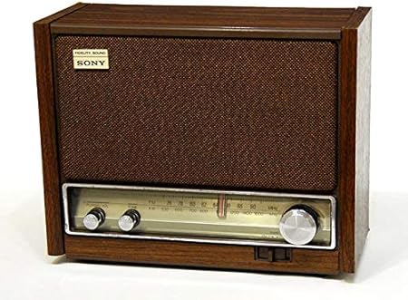 Amazon Sony ソニー Icf 9640 2バンドホームラジオ Fm Am 木目調キャビネット ソニー Sony 卓上ラジオ