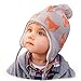 JAN & JUL Baby Toddler Kids Fall Winter Ear-Flap Beanie Hat (M: 6-24 Months, Fox)