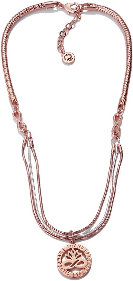Newbridge Silverware Rose Gold & Silver Plated Pendant