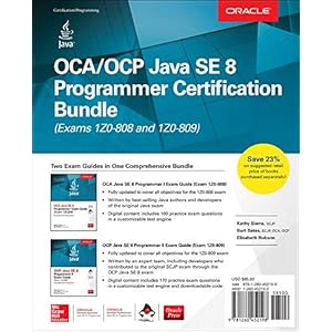 Oca/Ocp Java Se 8 Programmer Certification Bundle (Exams 1z0-808 and 1z0-809) [With CD (Audio)]