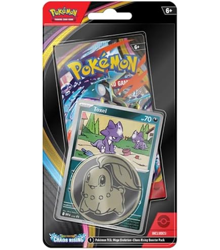 Amazon.com: Pokémon TCG: Mega Evolution—Chaos Rising Build
