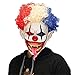 Waltz&F Halloween Clown Terrorist Masks Creepy Scary Funny Clown Latex Mask for Costume party Cosplay