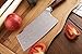 EKUER 7-Inch Chinese Chef's Meat Chopper Cleaver Butcher Vegetable Knife for Home Kitchen or Restaurant,German High Carbon Stainless Steel