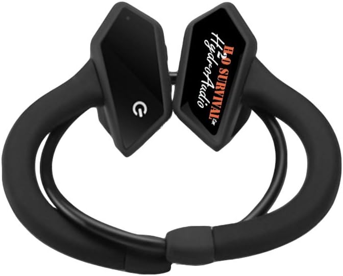 H2O Survival HydroAudio Bluetooth Earbuds Waterproof-Sweatproof-Dust proof Bluetooth Headphones, CVC Noise Cancellation, Certified to IP66/IPX6 Standards