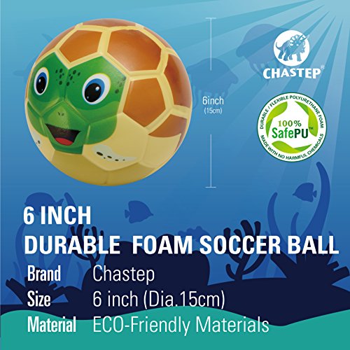 Chastep Soft Toy Ball, Mini Training Foam Soccer for Toddlers and Kids Gift - Ingenuous Turtle