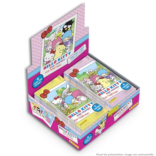 Panini Hello Kitty & Friends Trading Cards - Caja de 24 Fundas