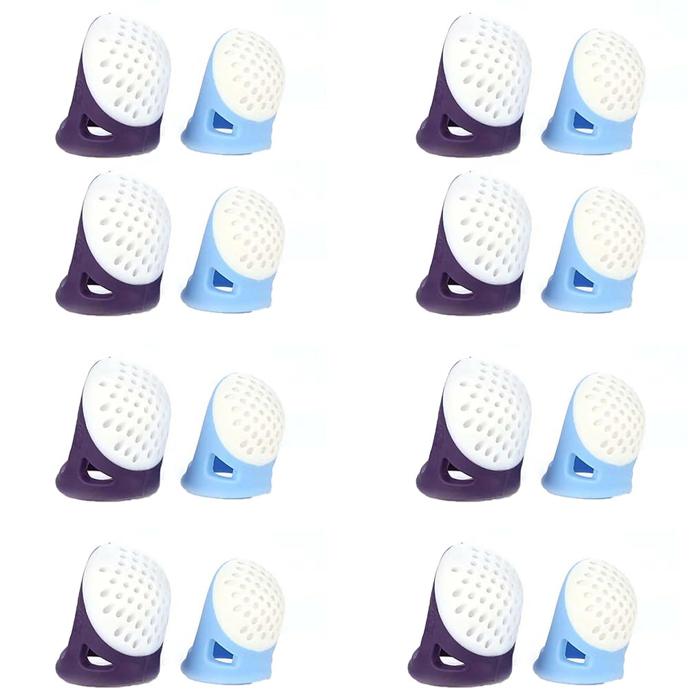 Thumb Guard Finger Protectors Sewing Thimble for Sewing Knitting Quilting Poke A Dot Book Cross Stitch (16)