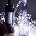 Adecorty SL-WBLWC12-CW Wine Bottle Lights with Cork Battery Powered Fairy Lights 12 Pack 20 LED Cool White