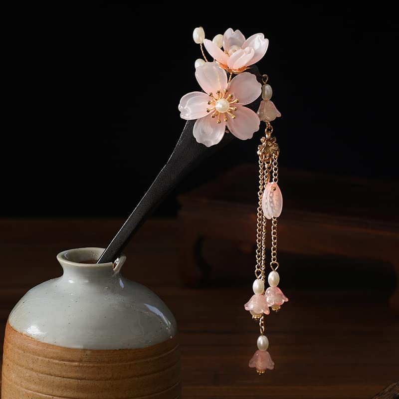 Photo 1 of Floral Hair Stick Stylish Hair Stick Hanfu Hair Sticks Elegant Hair stick