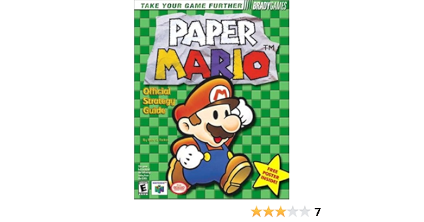 Paper Mario Official Strategy Guide Bradygames Strategy Guides Farkas Bart G 0752073000332 Amazon Com Books