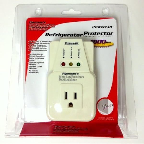 2 Pack Voltage Protector Brownout Surge Refrigerator 1800 Watts Appliance Amazon Ca Electronics